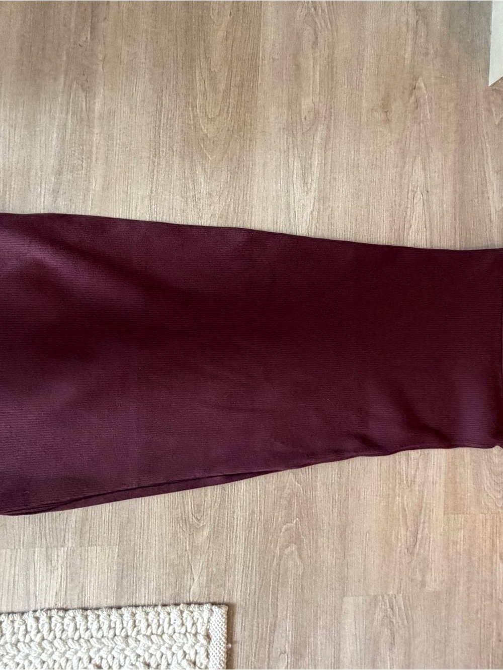 Splendid Wine Knit Skirt